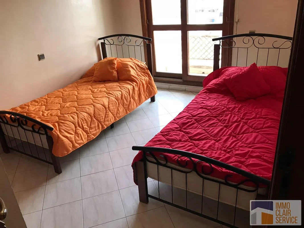 Gemeubeld Appartement met Balkon in Casablanca