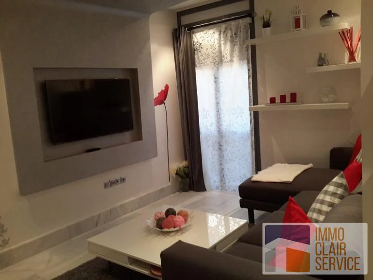 Gemeubeld appartement met terras in Casablanca