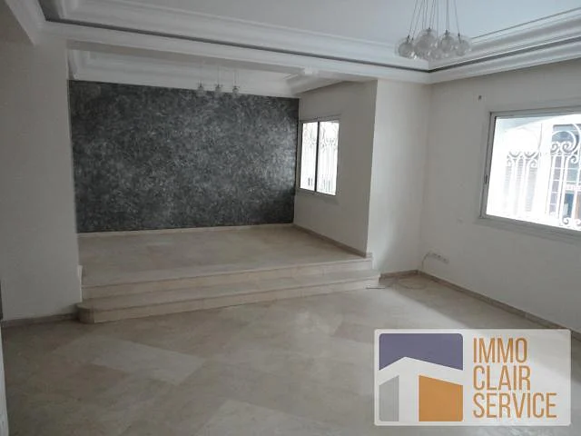 Ground Floor Apartment with Courtyard in Casablanca