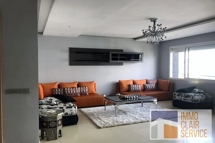 Furnished Apartment with Garage in Rabat