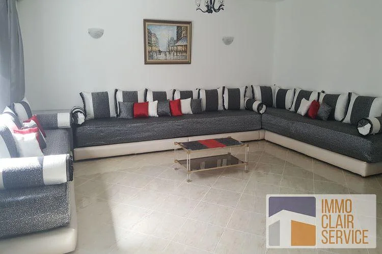 Gemeubeld Appartement met Balkon in Rabat