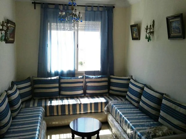 Gemeubeld Appartement met Balkon in Mohammedia