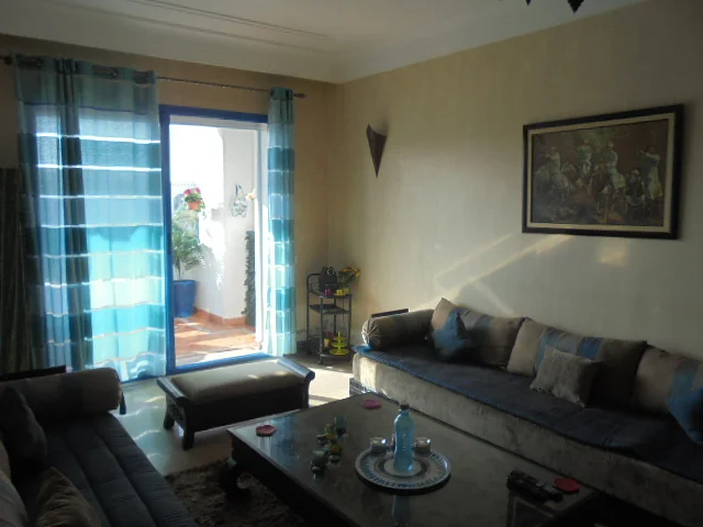 Luxury Apartment in Secure Residence Skhirat