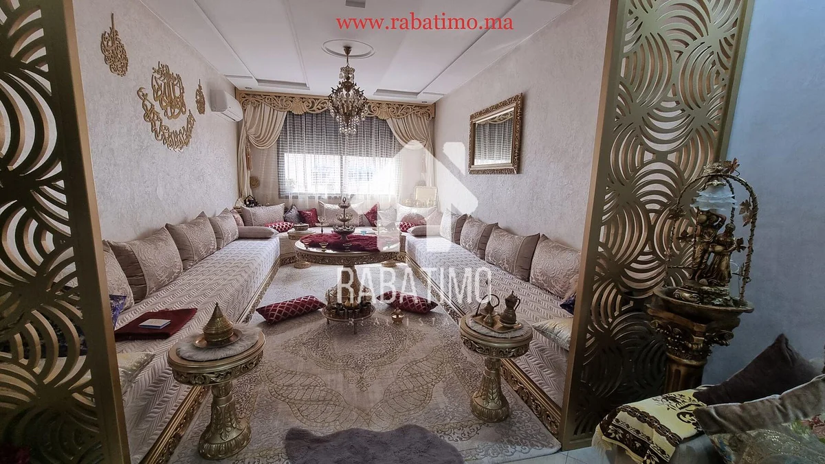 Te koop: Prachtig appartement in Salé Triquet, gesloten residentie