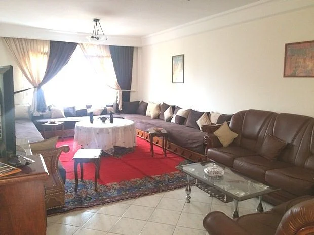 Licht appartement te huur in Casablanca Bourgogne