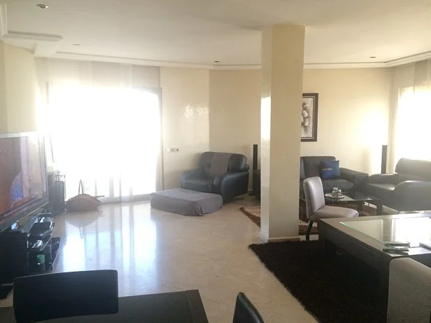 Furnished Apartment with Terrace in Casablanca