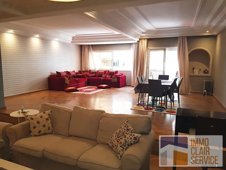 Bright Apartment for Rent in Racine, Casablanca