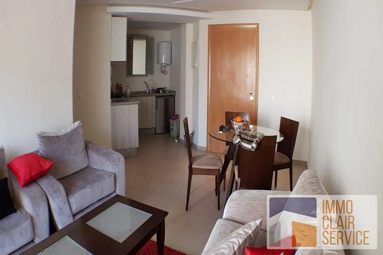 Gemeubeld Appartement met Garage in Rabat
