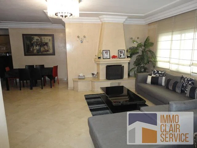 Elegant Apartment for Rent in Casablanca's Prime Area