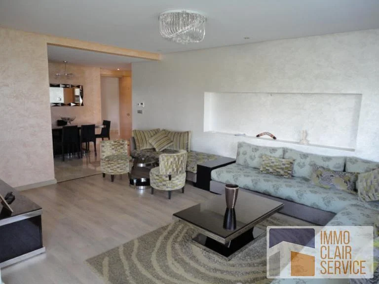 Luxe gemeubileerd appartement met tuin in Casablanca