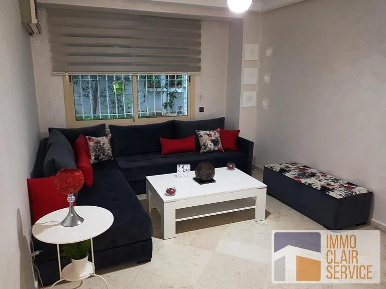 Gemeubeld Tuinappartement te Huur in Casablanca