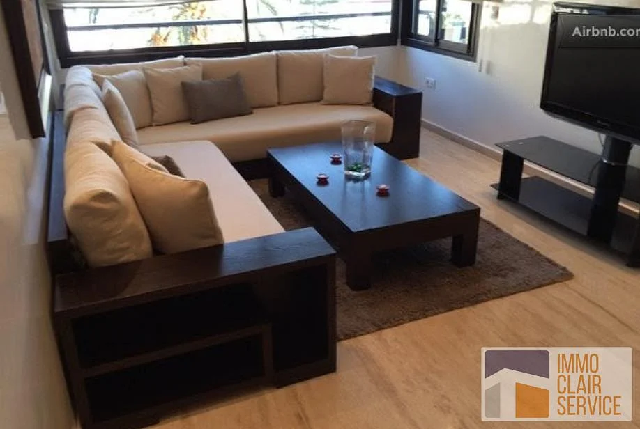 Moderne gemeubelde appartement in Gauthier, Casablanca