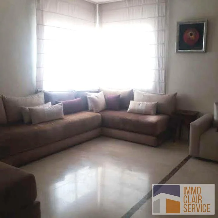 Gemeubeld Appartement in Beveiligde Residentie Casablanca