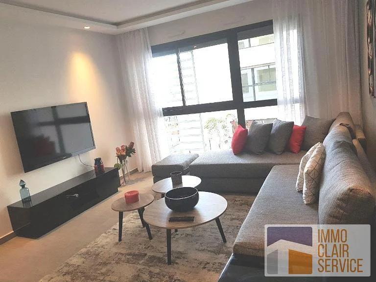 Moderne gemeubileerde studio te huur in Casablanca