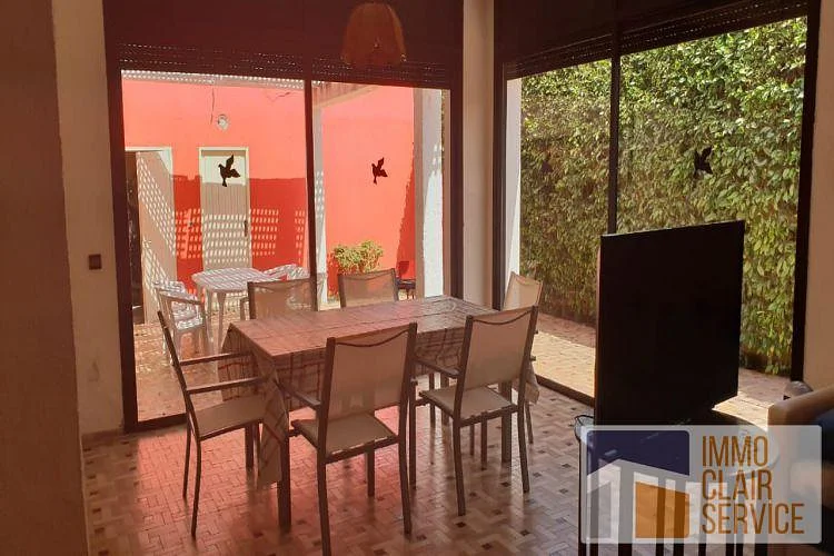 Furnished Villa with Garden and Terraces in Skhirat