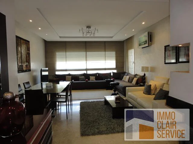 Luxueus gemeubeld appartement te huur in Casablanca