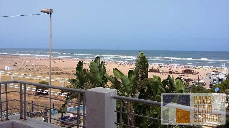 Gemeubeld Appartement met Zeezicht in Casablanca