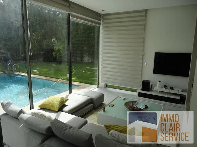 فيلا مفروشة للإيجار في الدار البيضاء