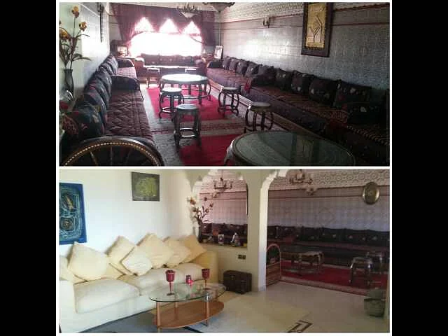 Villa met Terras en Jacuzzi in Témara