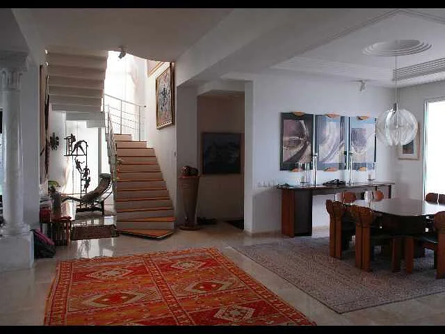 Villa with Art Gallery and Terrace in Rabat