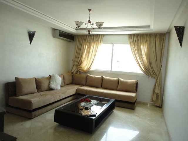 Gemeubeld Appartement in Casablanca - Geweldige Locatie