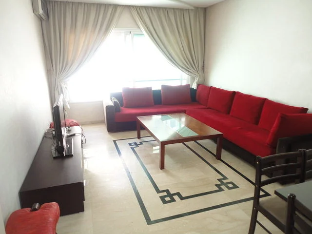 Gemeubeld Appartement met Garage in Casablanca