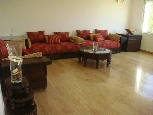 فيلا مفروشة للإيجار في الرباط