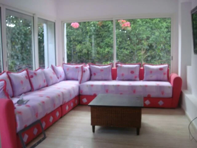 Gemeubileerde villa in Skhirat met gemeenschappelijk zwembad