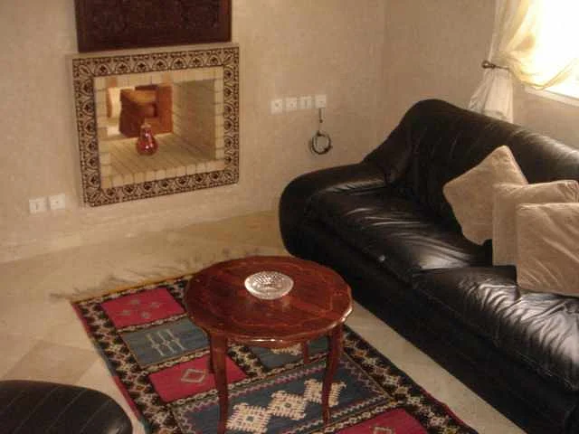 Furnished Villa with Garden and Pool in Harhoura