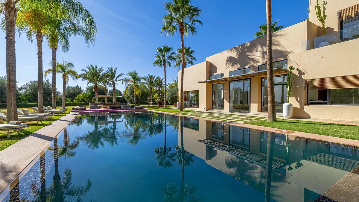 Villa Almas met adembenemend uitzicht op het Atlasgebergte