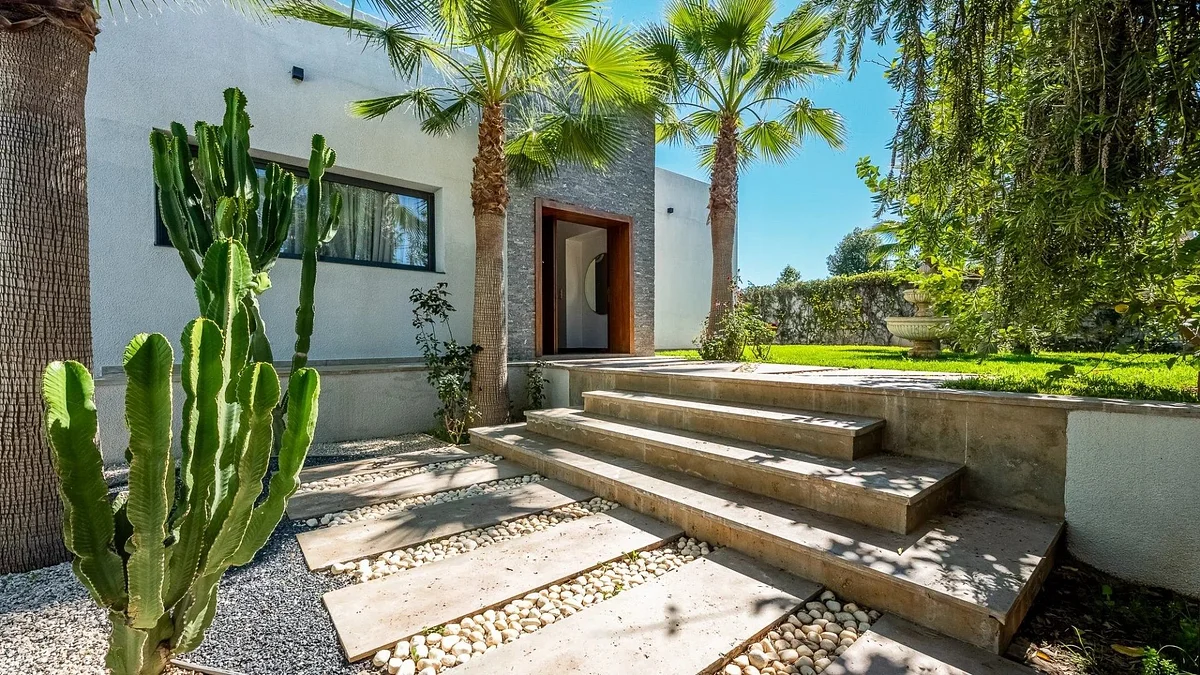 Villa Mahra - Route de Ouarzazate - 250 m² met Tuin