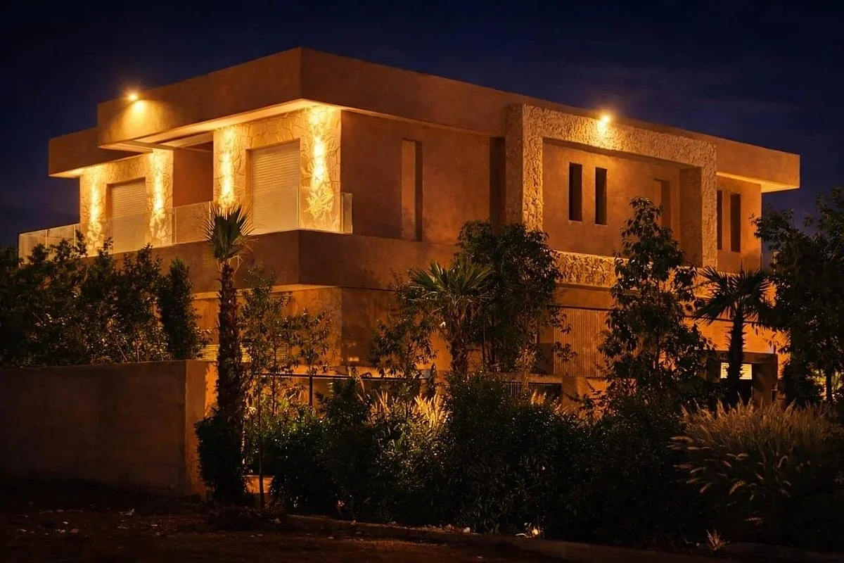 Moderne Villa met Tuin en Zwembad Golf Amelkis