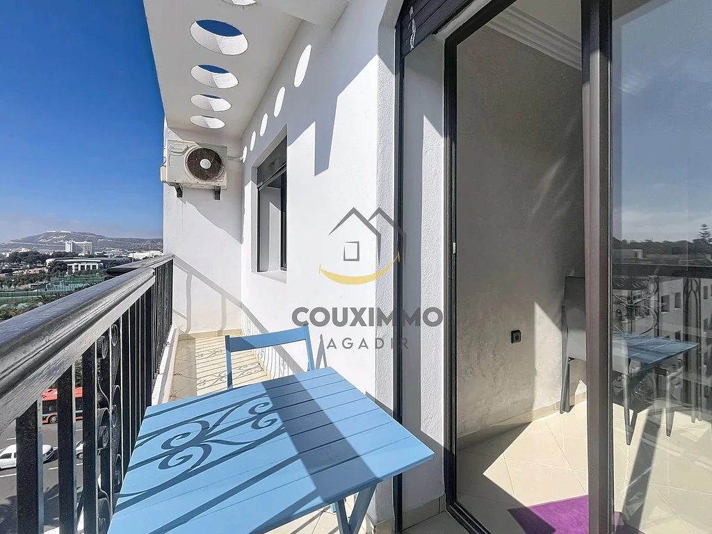 Appartement in het centrum met uitzicht op de stad