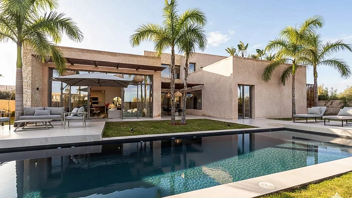 Elegante Villa met Zwembad in Atlas Nakhil
