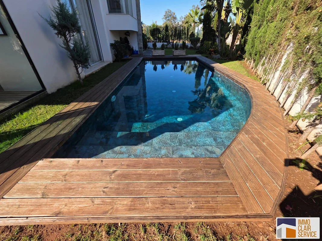 Elegant Villa with Pool Near Beach in Mohammedia