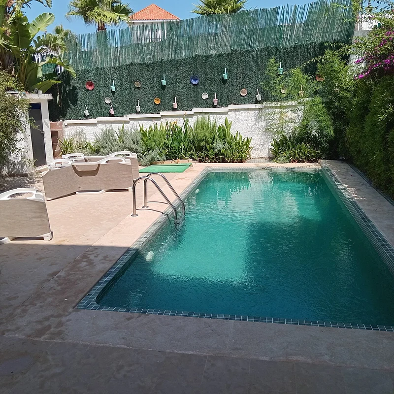 Villa for Rent with Pool in Ghandouri, Tangier
