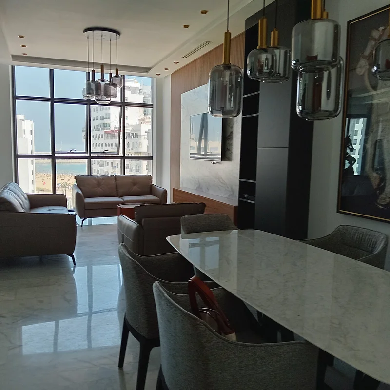 Brand New Apartment for Rent in Tanger with Terrace