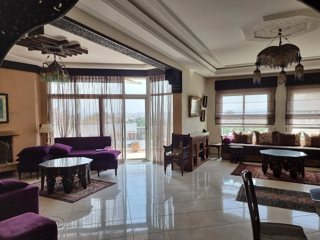 Bright Apartment with Terrace for Rent in Iberia, Tanger