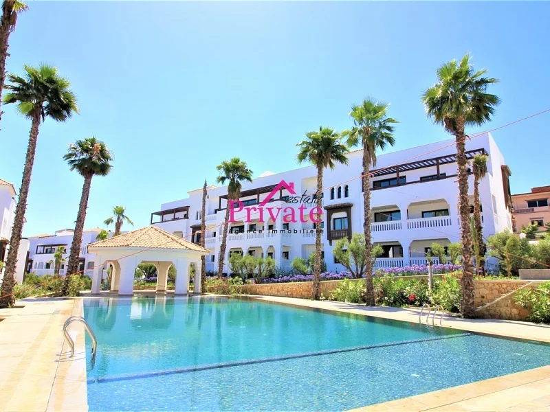 Location Appartement 200 m² DU GOLF Tanger Ref: LZ685