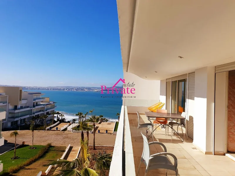Location Appartement 130 m² CAP TiNGIS Tanger Ref: LA612