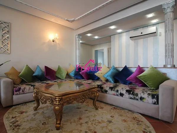 شقة فاخرة للإيجار في طنجة قرب البحر