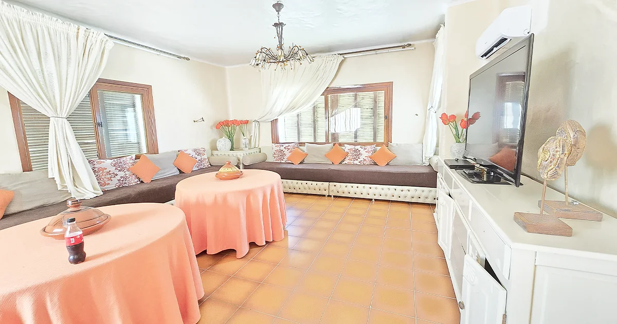 فيلا تطل على البحر للإيجار في تطوان