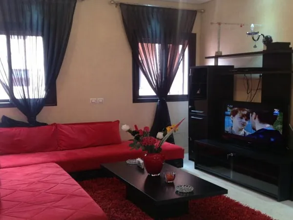 LOUE Appartement meublÃ© 2 Ch | salon | 1SDB | balcon | piscine | 5.000-Dh/mois