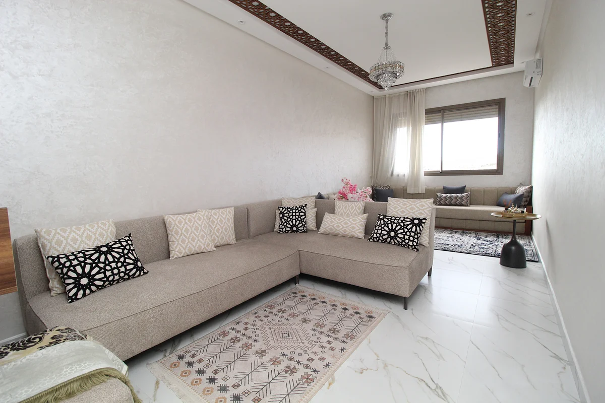 Appartement meublé à Hay Mohammadi, Agadir   Vue mer & montagne exceptionnelle