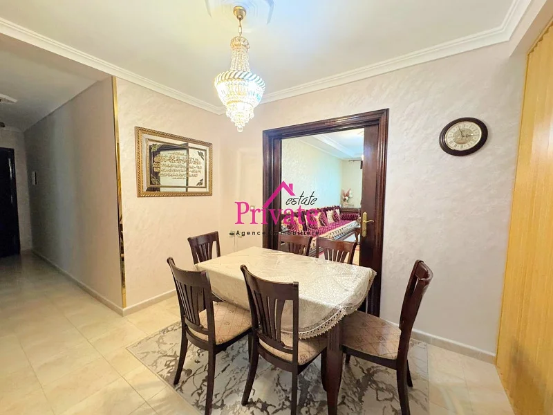 Vente Appartement 100 m² QUARTIER ADMINISTRATIF  Tanger Ref: VZ407