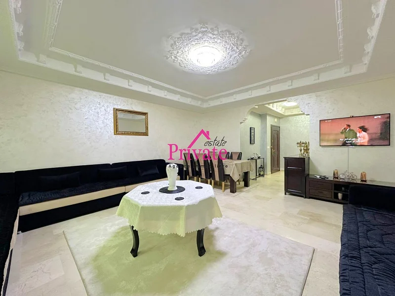 Location Appartement 130 m² QUARTIER ADMINISTRATIF Tanger Ref: LAM808