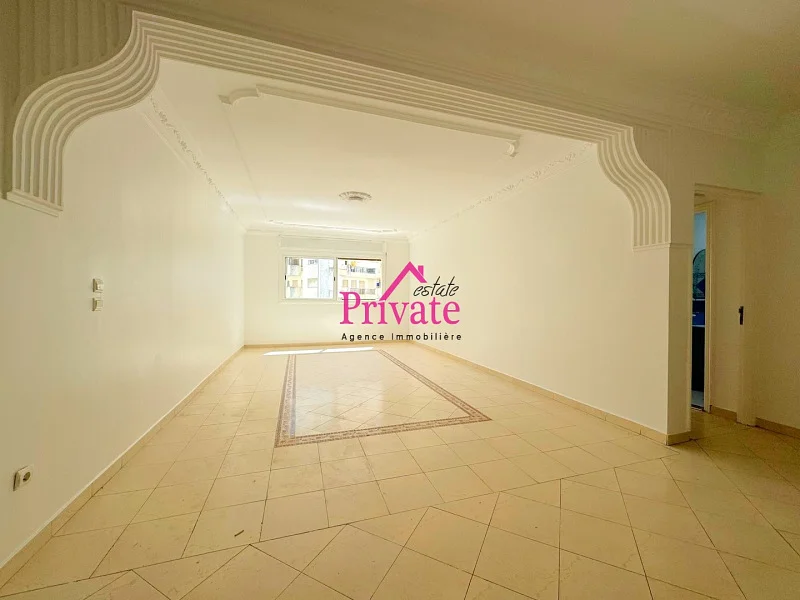 Location Appartement 105 m² QUARTIER ADMINISTRATIF Tanger Réf : LZ779