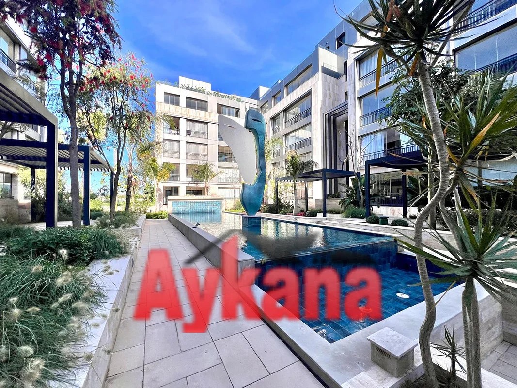 Location Appartement Neuf Rabat Souissi Orangeraie REF 4307