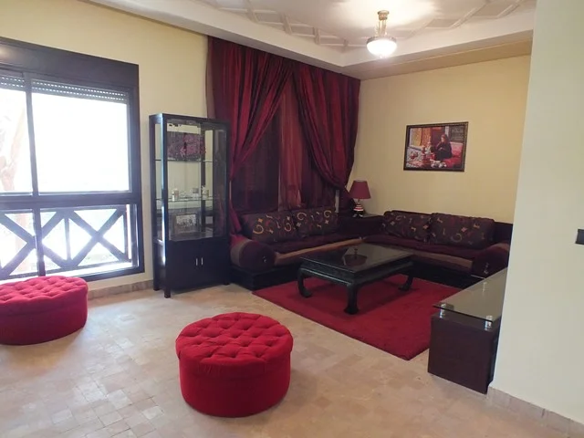 Loué Appartement meublÃ© | 1 Ch | 1 SDB | sÃ©jour | Piscine | 86m2 | 7.500-Dh
