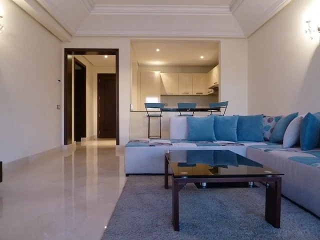 LOUE Appartement de luxe  meublÃ© | 1 ch | 1 SDB | 75m2 | 7.500-Dh